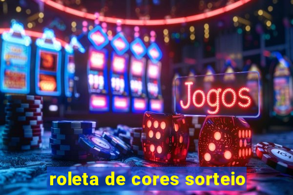 roleta de cores sorteio